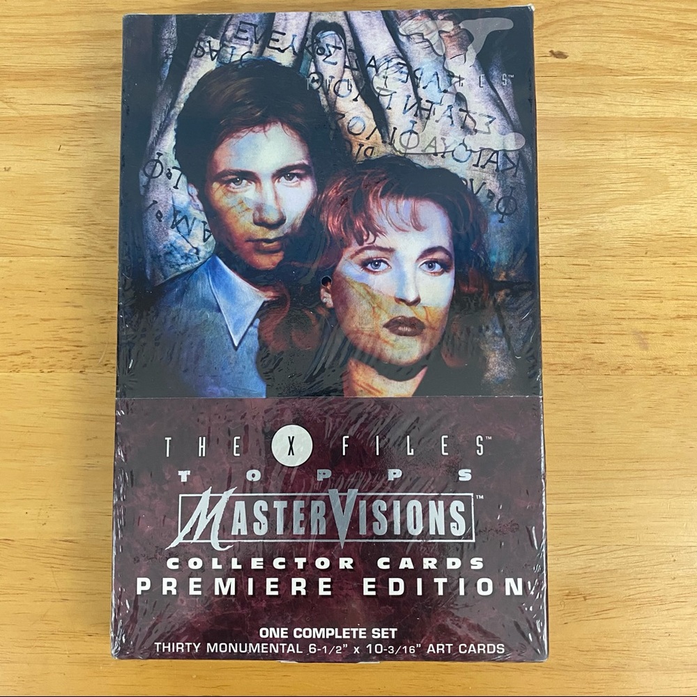 1995 X-Files Topps 30 Cards Premiere Ed Complete